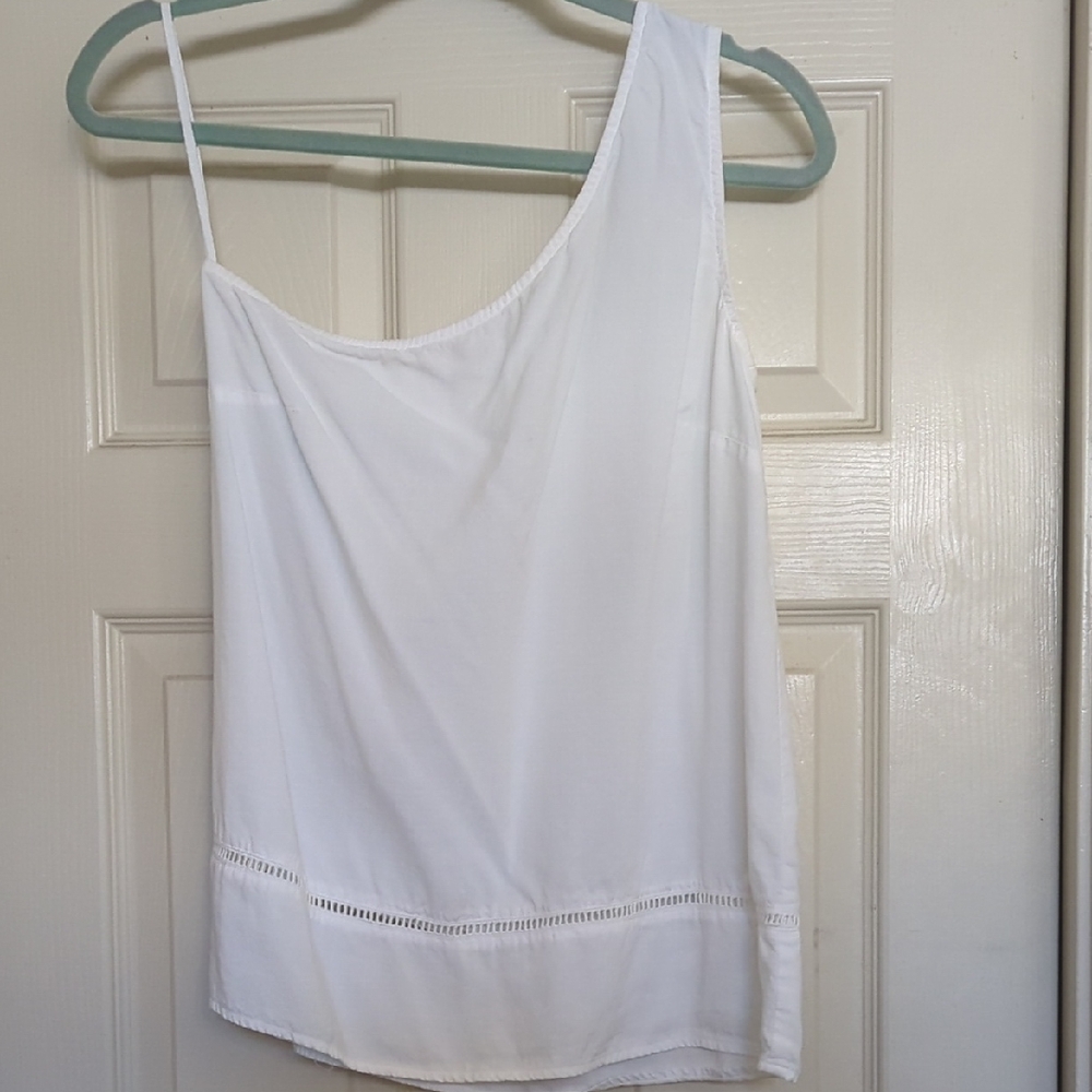 Cloth And Stone One Shoulder White Top